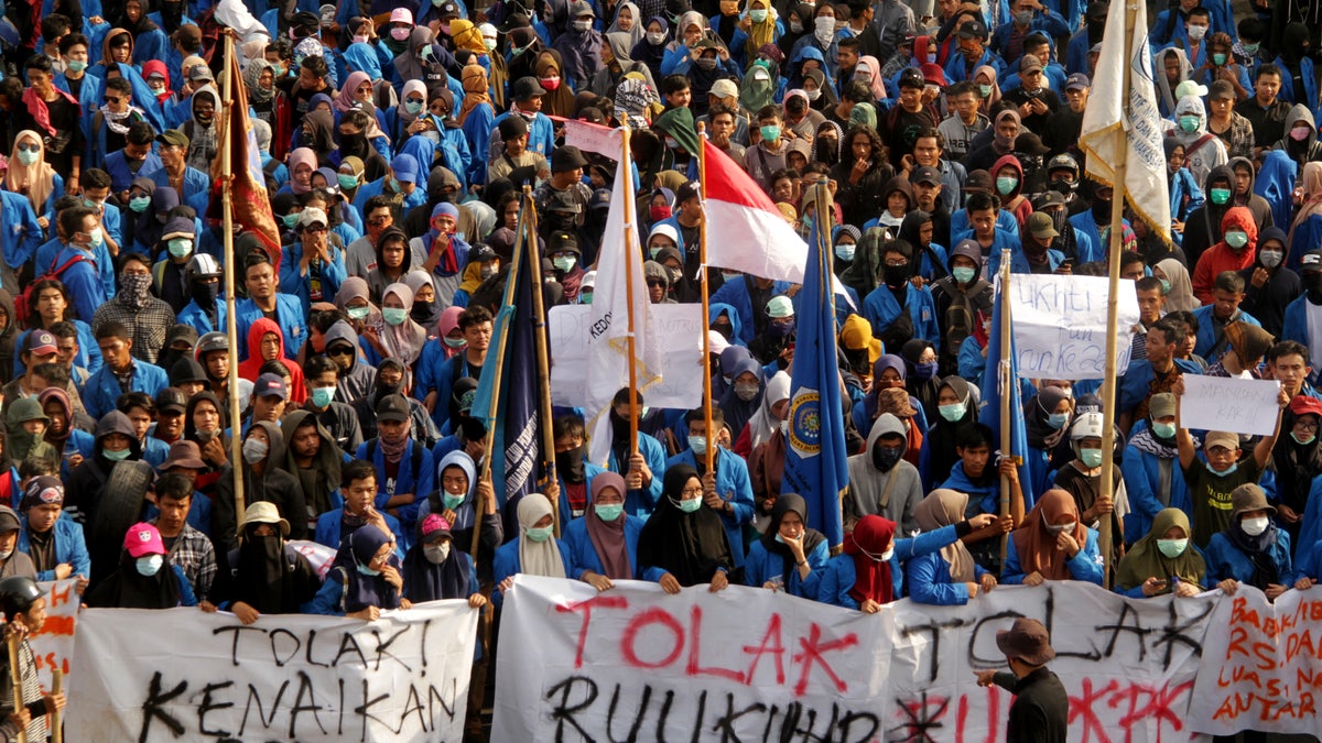 Protest in Indonesia 