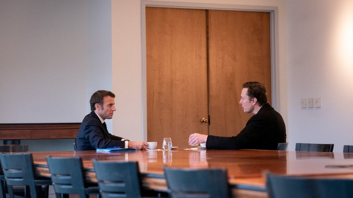 Macron Musk New Orleans