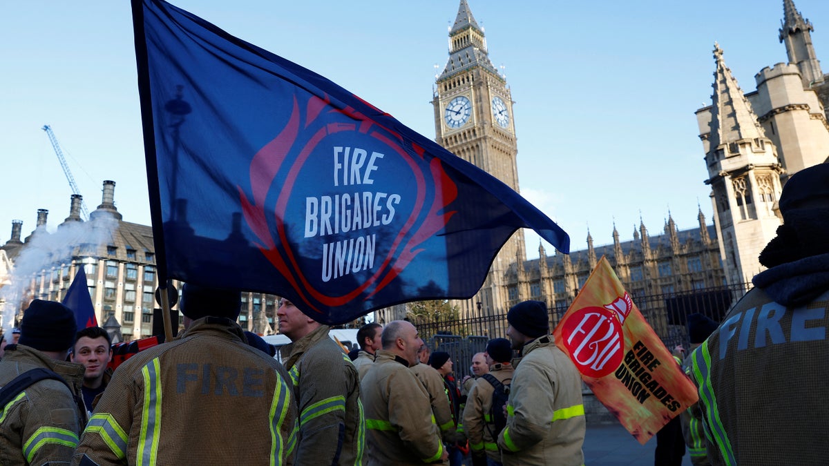 London Parliament Strike