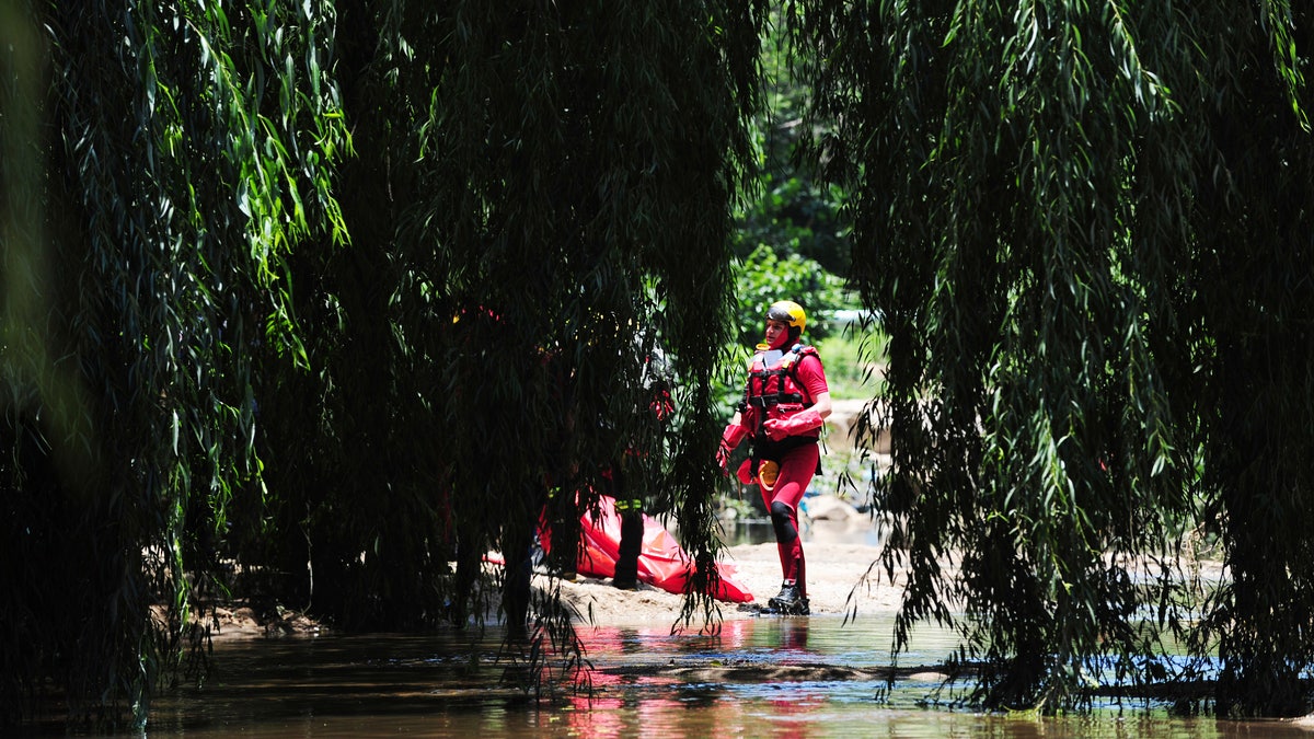 South African searchers