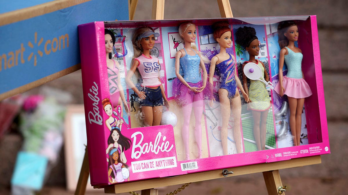 Athena Strand's Barbie dolls