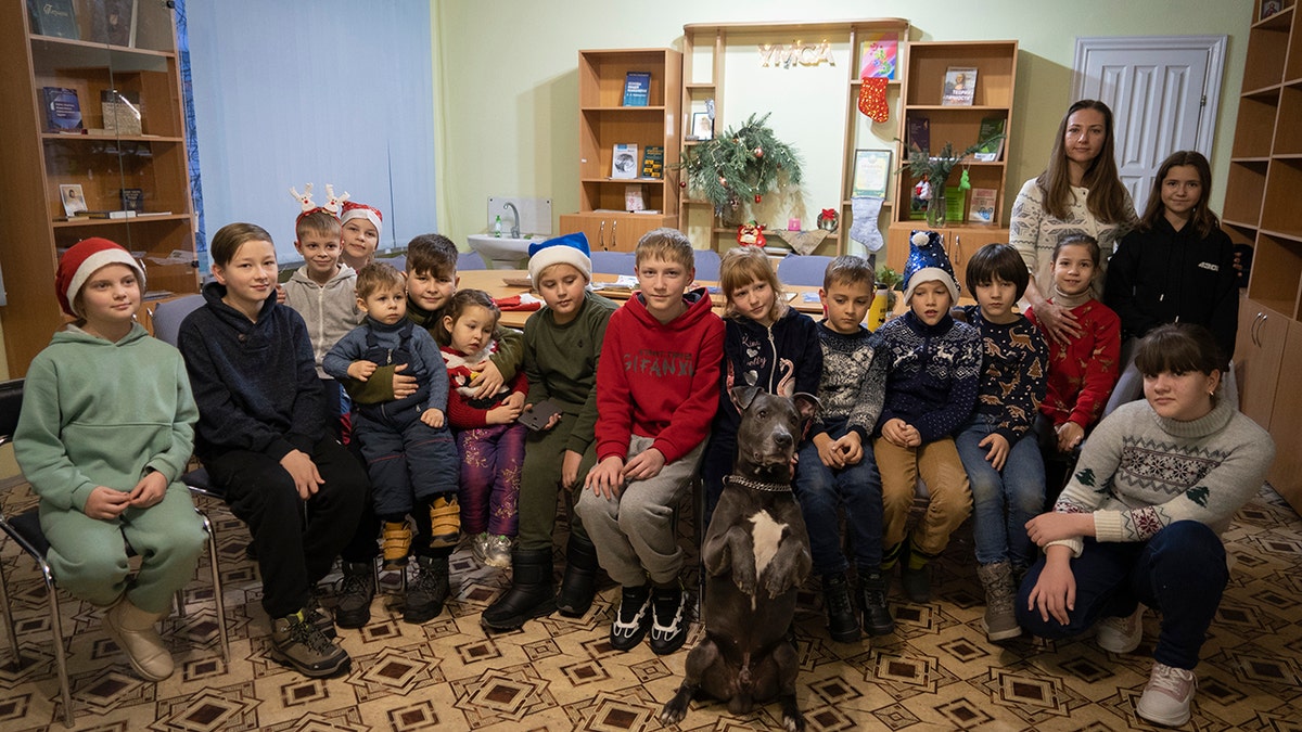 ukraine children service dog