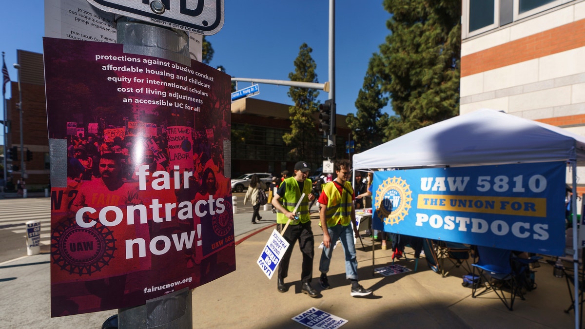 Protest against University of California system