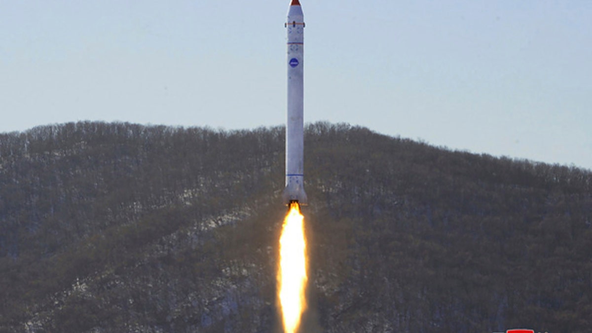 North Korea rocket test launch