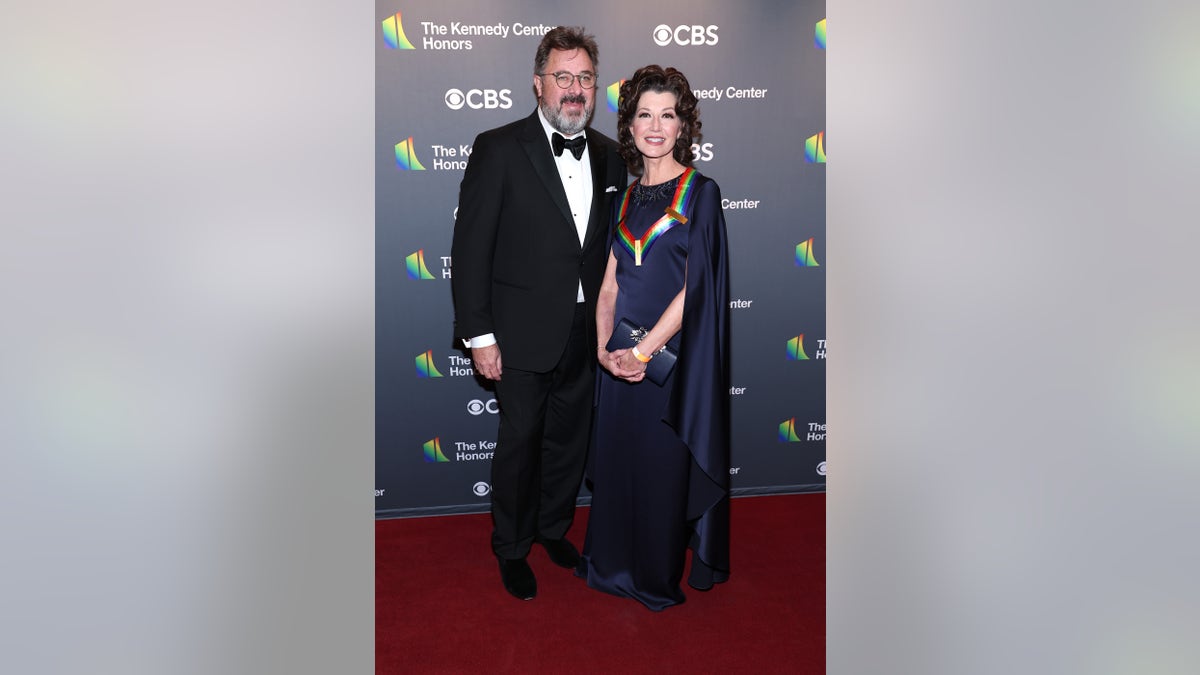 Vince Gill and Amy Grant on red carpet at Kennedy Center Honors