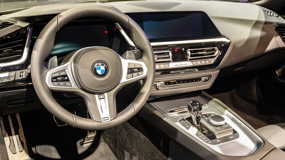 Dashboard of BMW