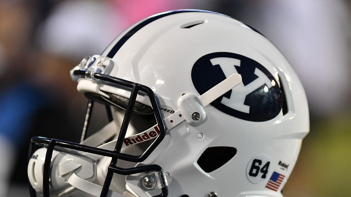 BYU helmet 