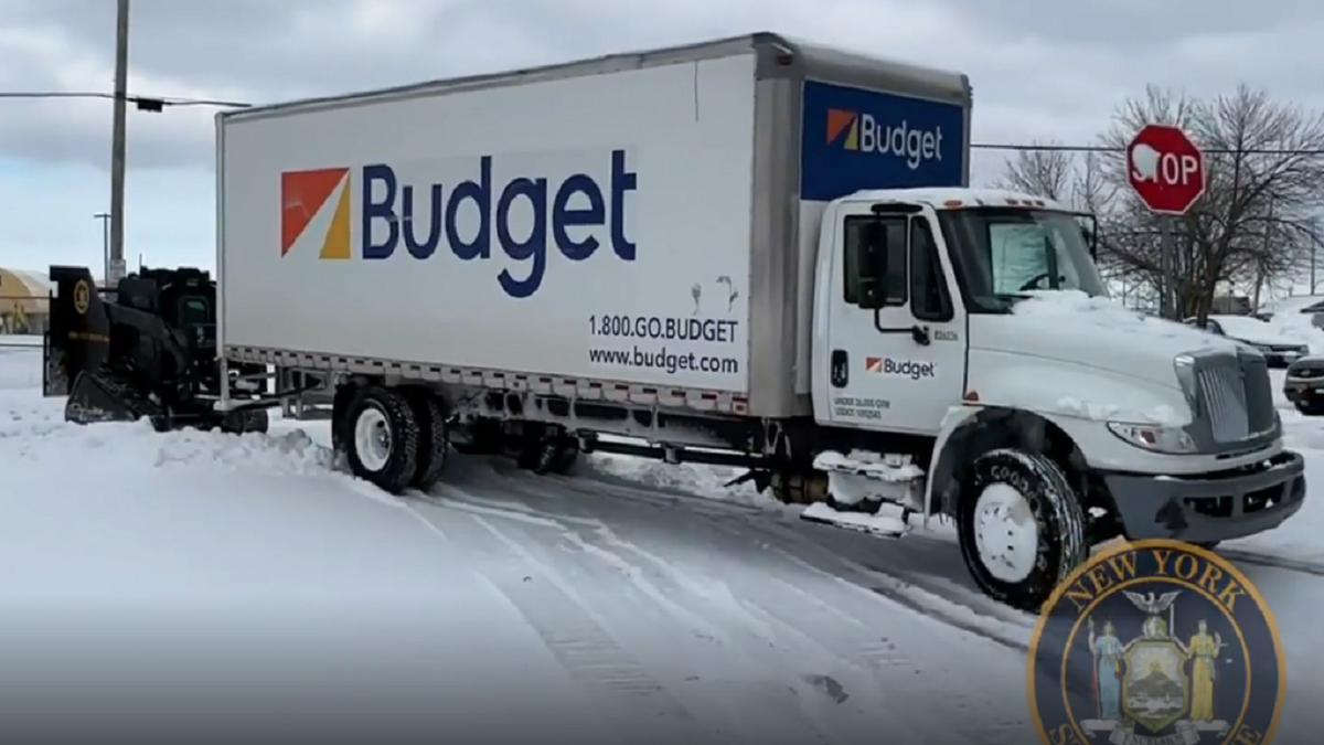 New York State Police Buffalo winter storm response