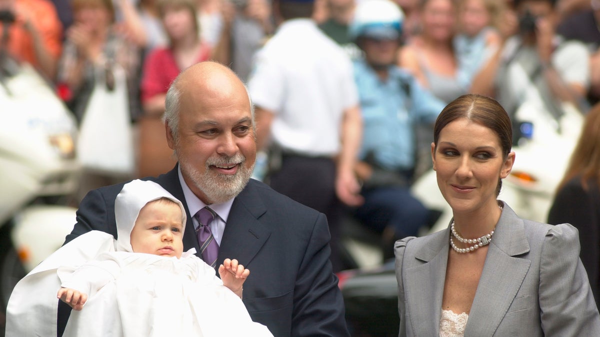 Celine Dion's baby is baptized