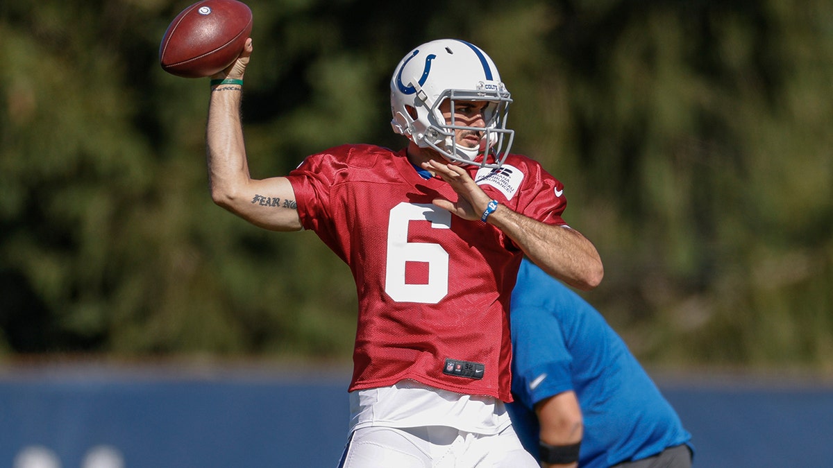 Chad Kelly in Colts training camp