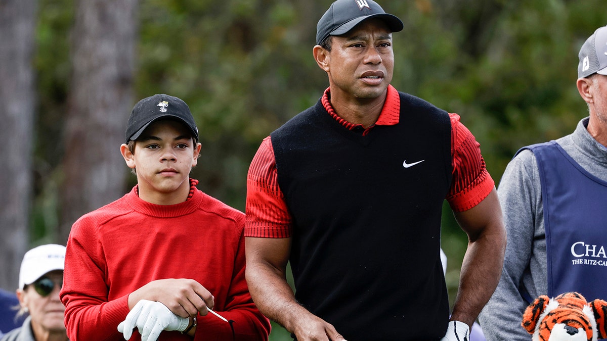 Tiger Woods’ son, Charlie, feat father never has in high