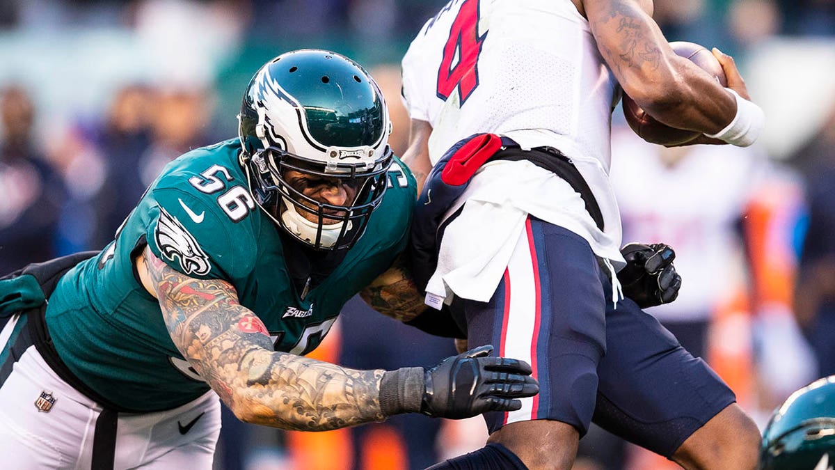 : Chris Long Philadelphia Eagles Super Bowl LII