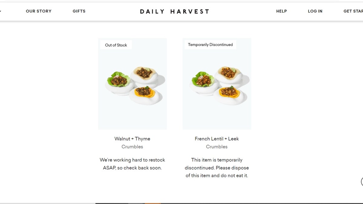 Daily Harvest French Lentil + Leek Crumbles product