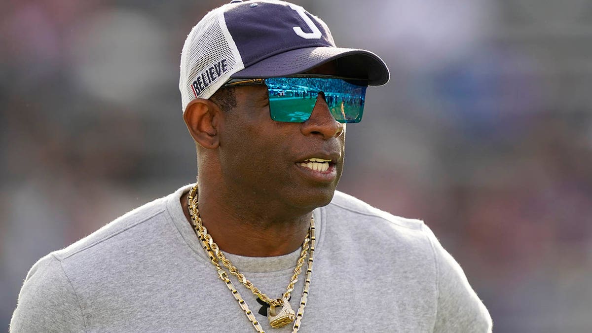 Deion Sanders in the SWAC title game