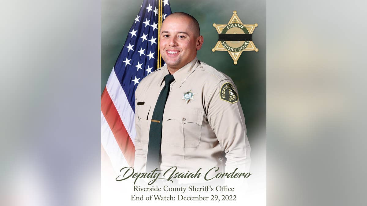 Riverside County Deputy Isaiah Cordero