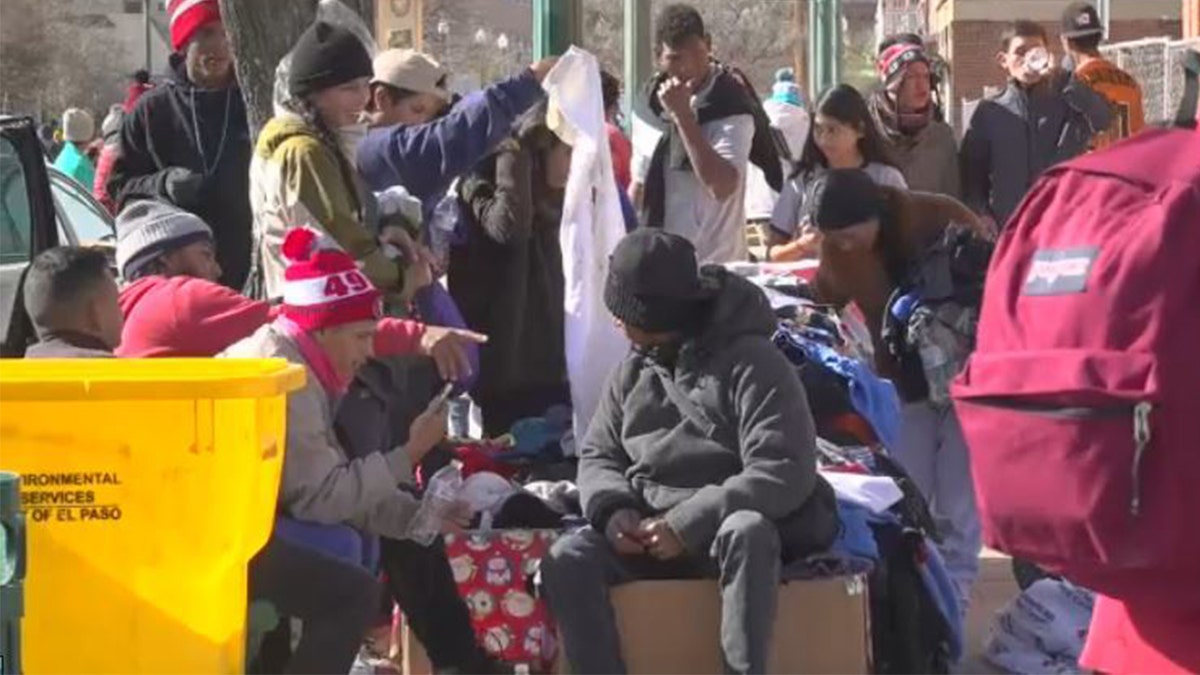 El Paso migrants food bank