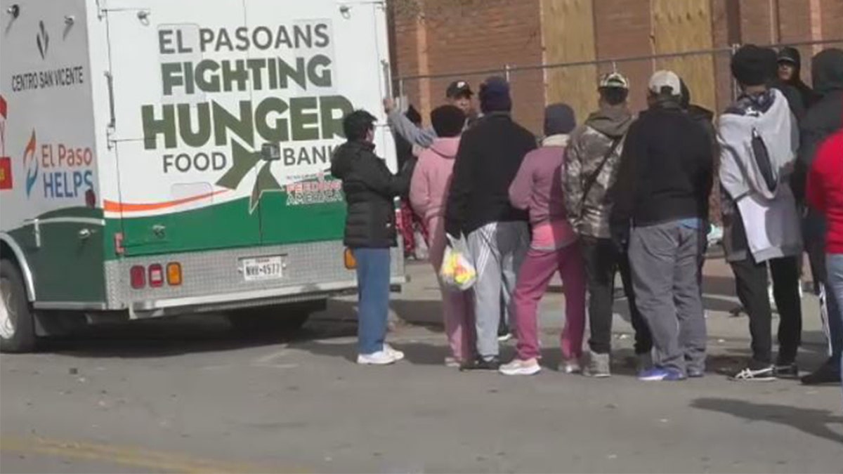 El Paso migrants food bank