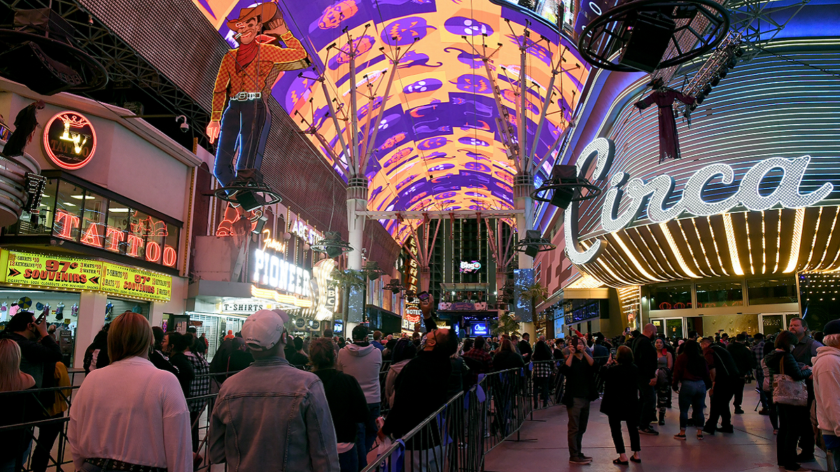 Freemont Street Experience Las Vegas Nevada