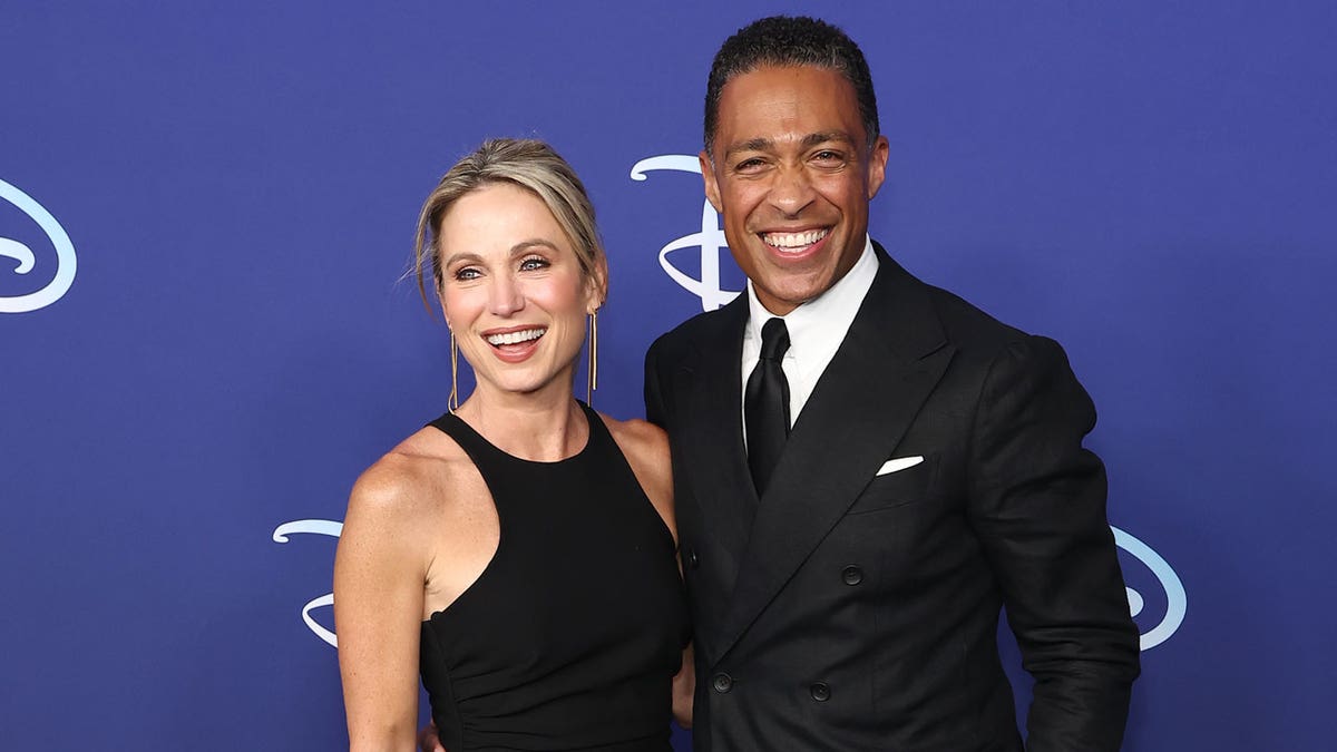Amy Robach TJ Holmes on the red carpet