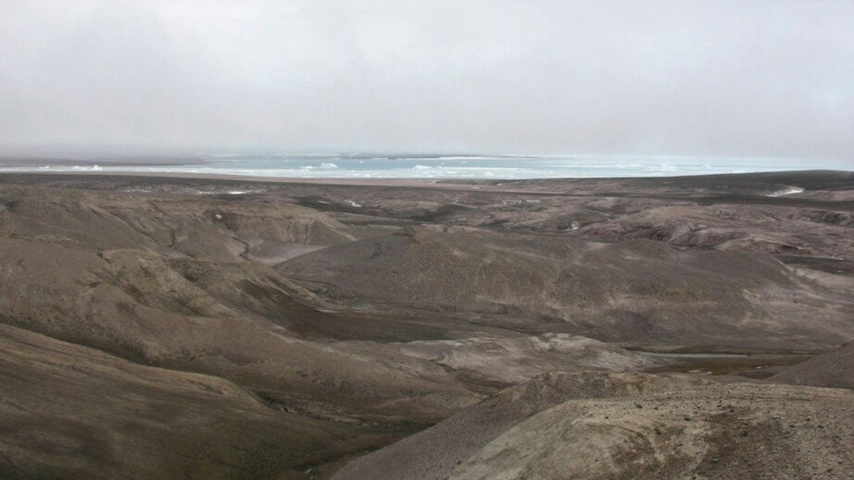 The landscape at Kap Kobenhavn, Greenland