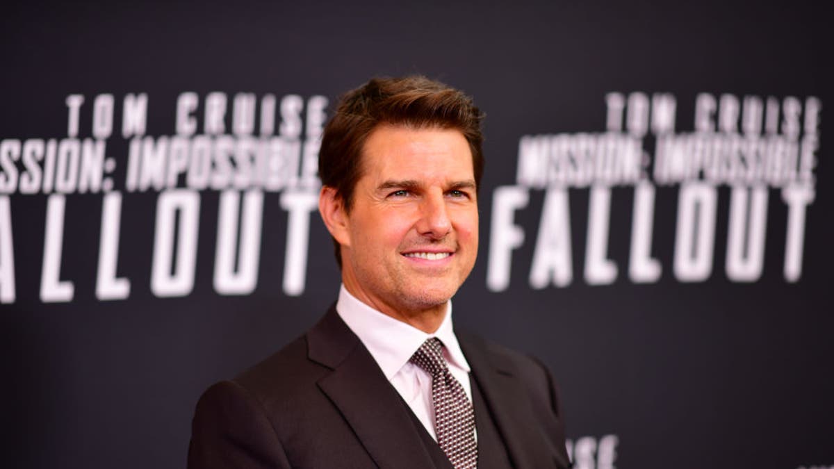 tom cruise on the red carpet