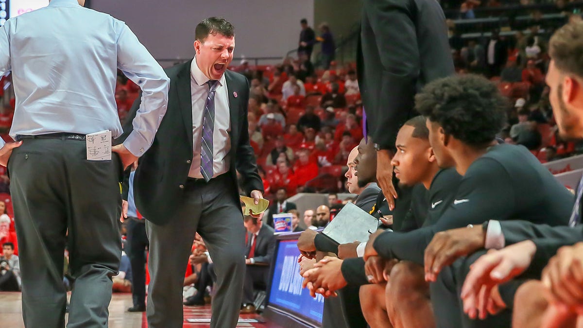 Greg Heiar as assistant coach of the LSU Tigers