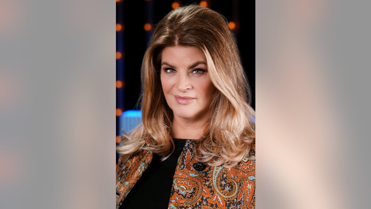 Kirstie Alley smiling for the camera