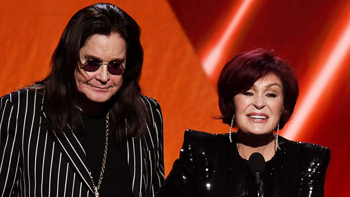 Ozzy and Sharon at the Grammys