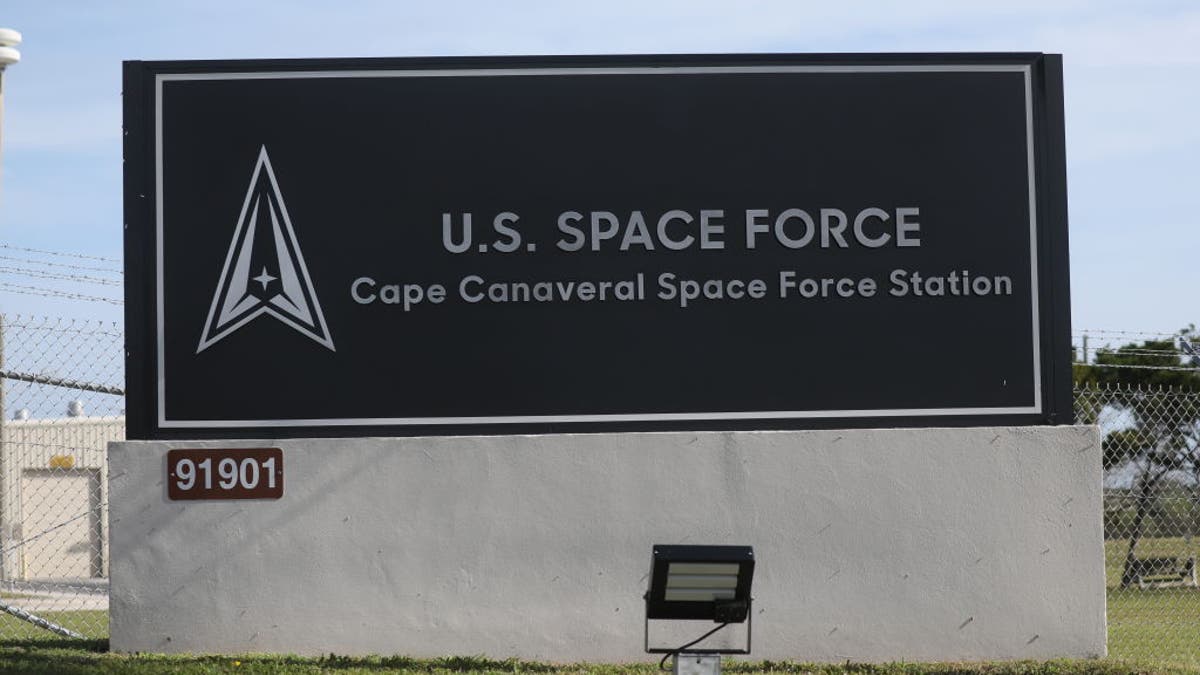 US Space Force sign