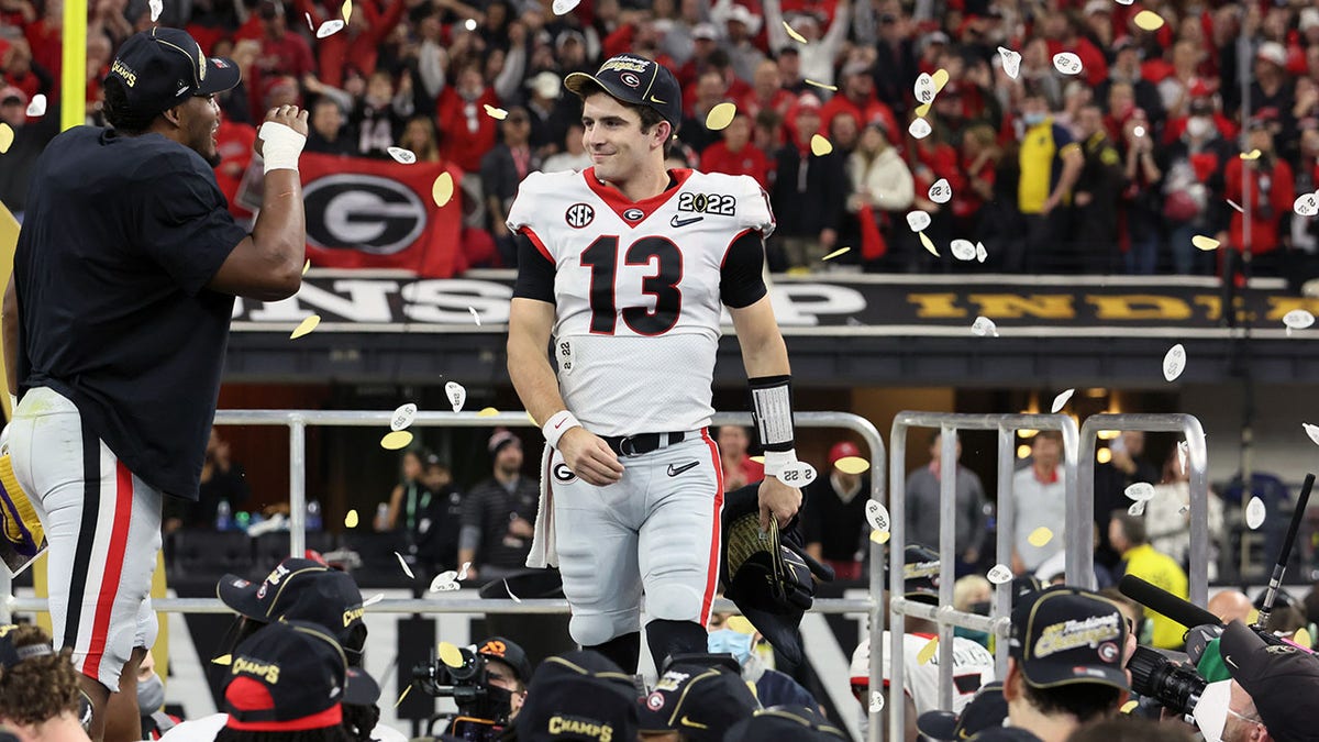 Georgia winning quarterback