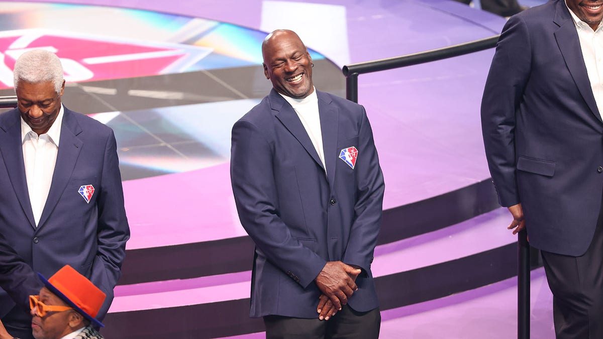 2022 NBA All Stars game  Michael Jordan appearance, 75th anniversary  celebrations