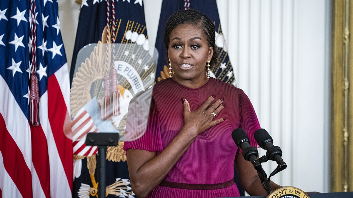 A photo of Michelle Obama