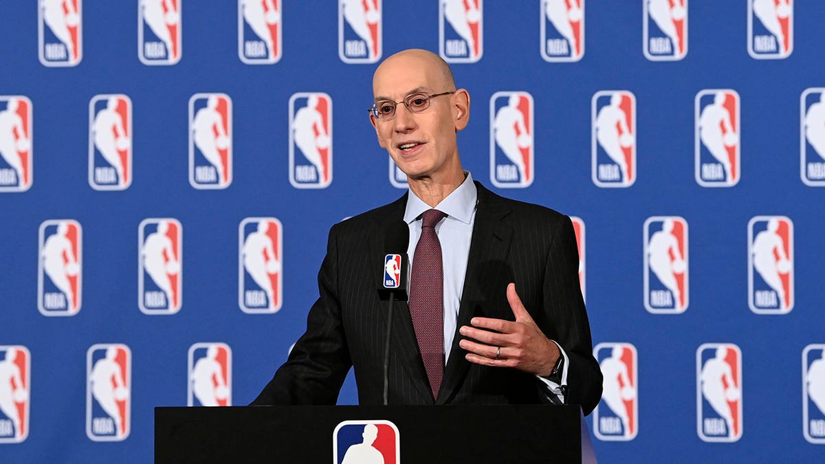 Adam Silver speaks at the Board of Governors Meeting
