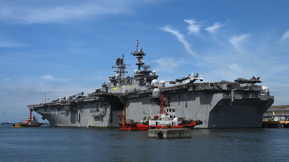US Navys USS Tripoli