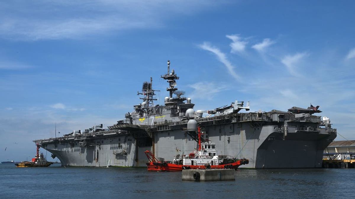 US Navys USS Tripoli