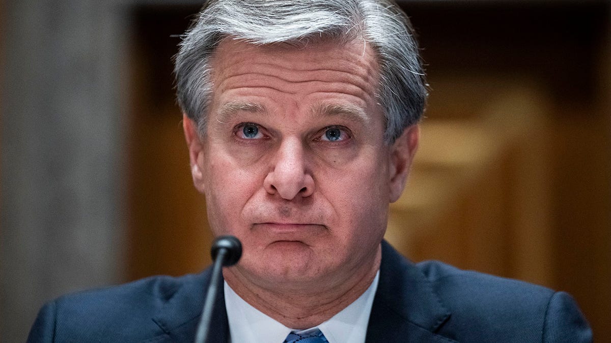 FBI Director Christopher Wray at congressional hearing