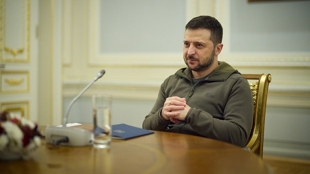 A photo of Volodymyr Zelenskyy