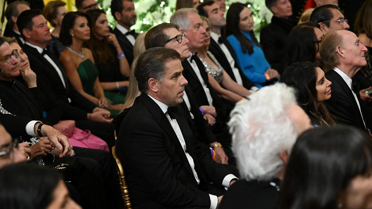 Hunter Biden sits in audience of White House event