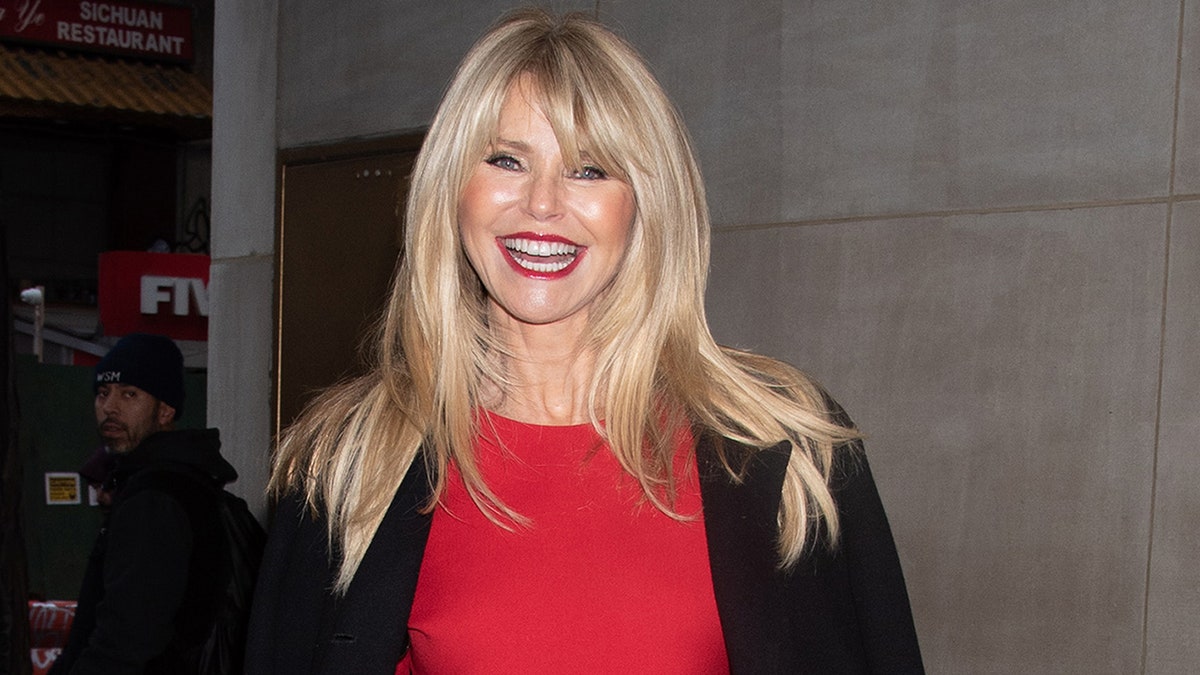 Christie Brinkley at the Today Show