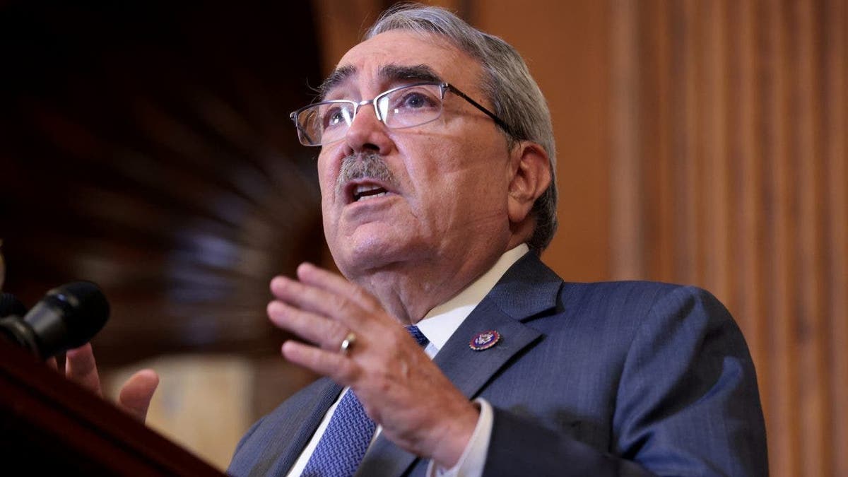Rep. G.K. Butterfield, D-N.C., speaks at a press event following the House of Representatives vote on H.R. 4, the John Lewis Voting Rights Advancement Act, at the U.S. Capitol  in Washington, D.C., on Aug. 24, 2021.