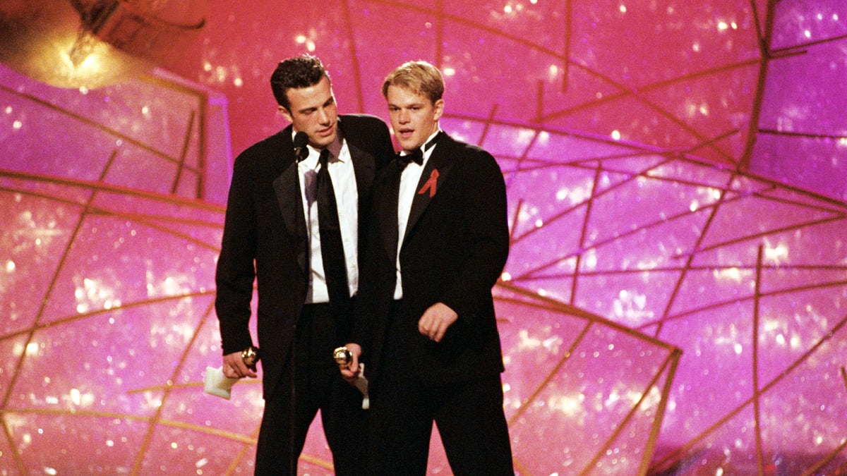 Ben Affleck and Matt Damon Golden Globe awards