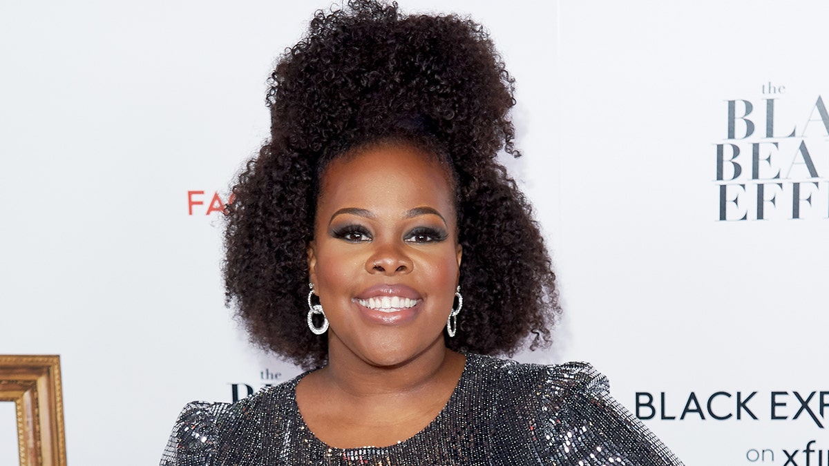 Amber Riley "The Black Beauty Effect" premiere