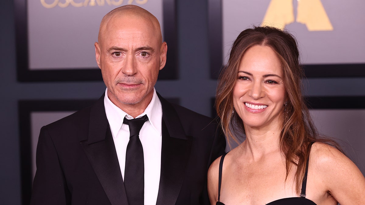 Robert Downey Jr. and Susan at Academy Museum