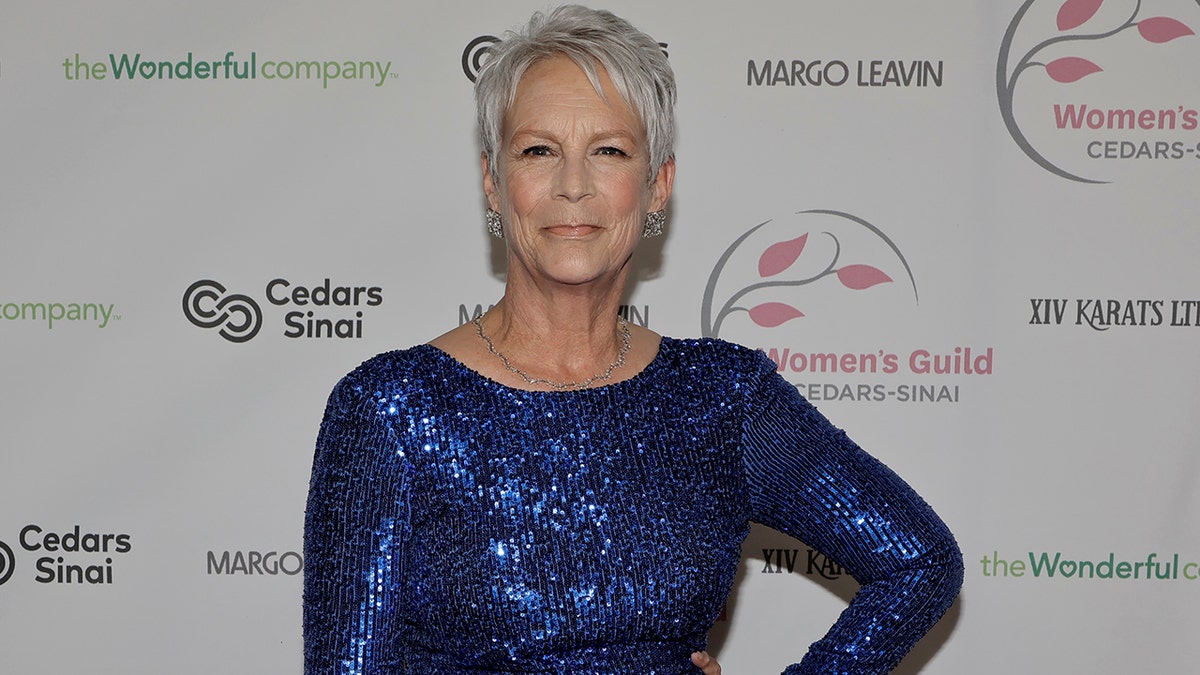 Jamie Lee Curtis on red carpet