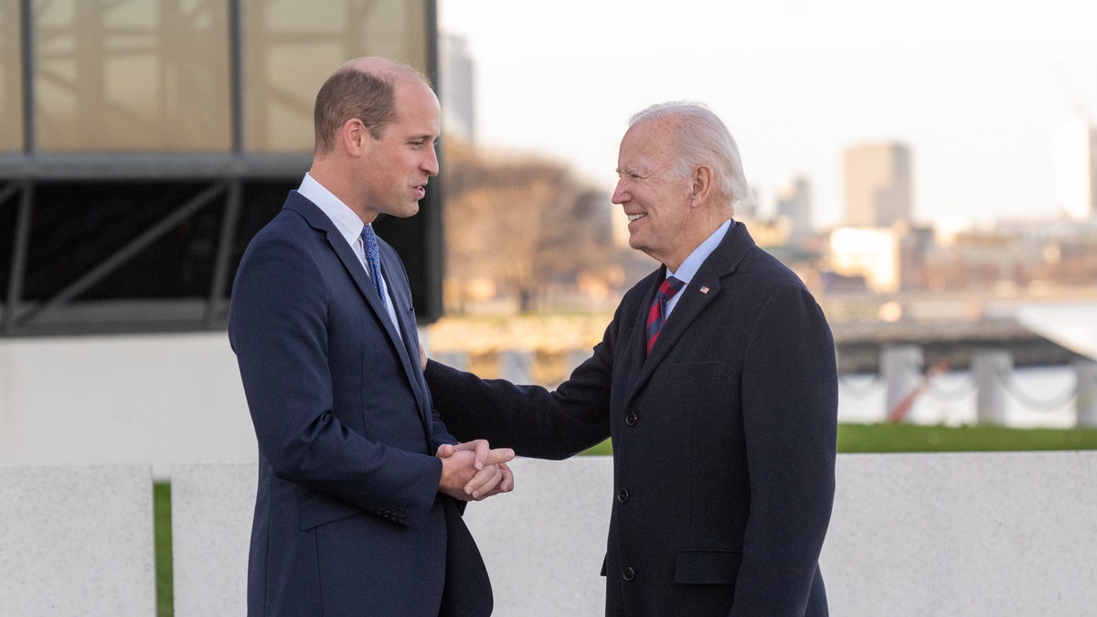 Prince William, President Joe Biden