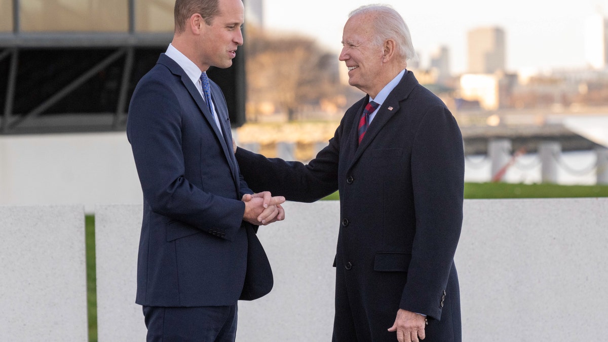 Prince William, President Joe Biden