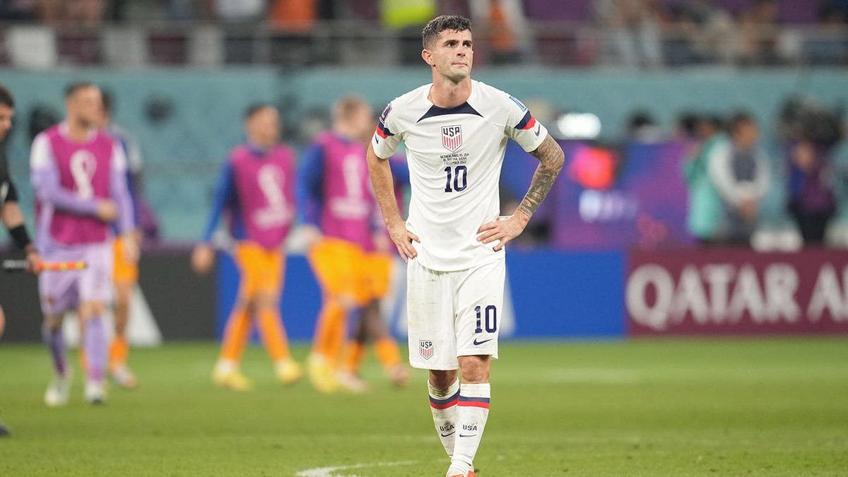 Christian Pulisic after losing to the Netherlands