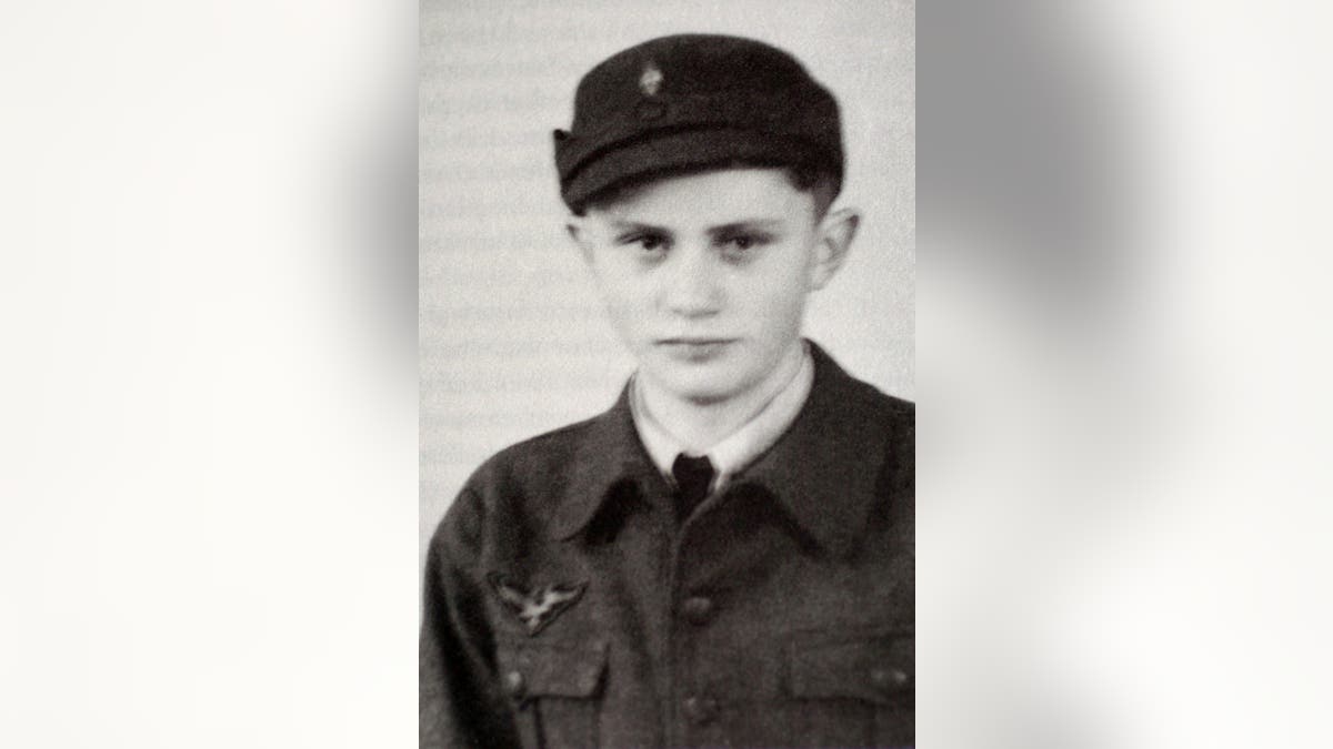 Joseph Ratzinger is seen in 1943 as a boy