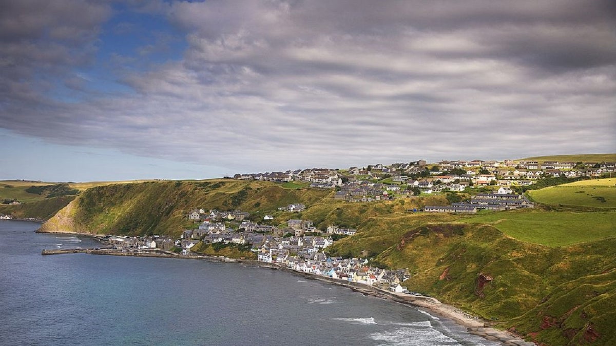 Scotland seaside town scariest roads