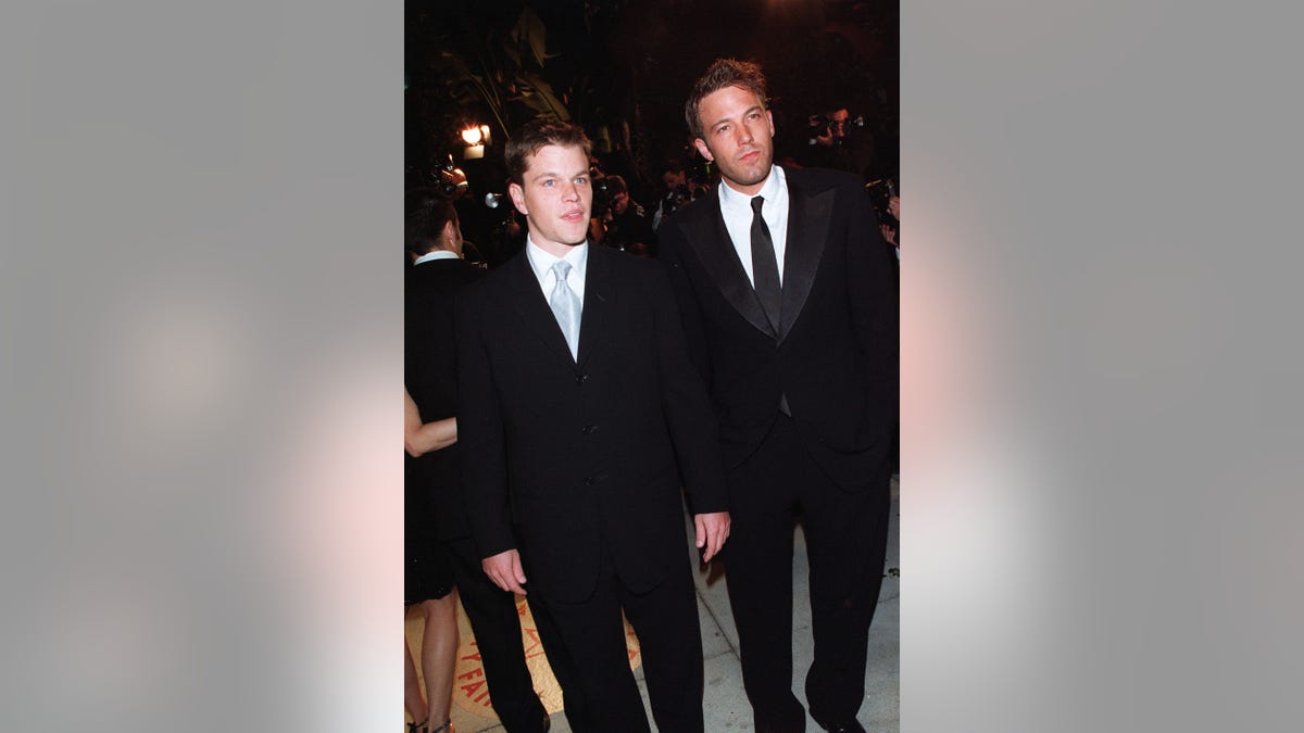 Matt Damon and Ben Affleck at the Vanity Fair Party